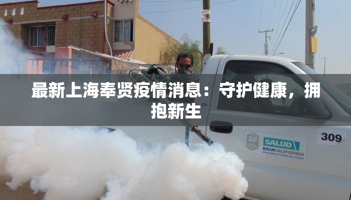 最新上海奉贤疫情消息：守护健康，拥抱新生